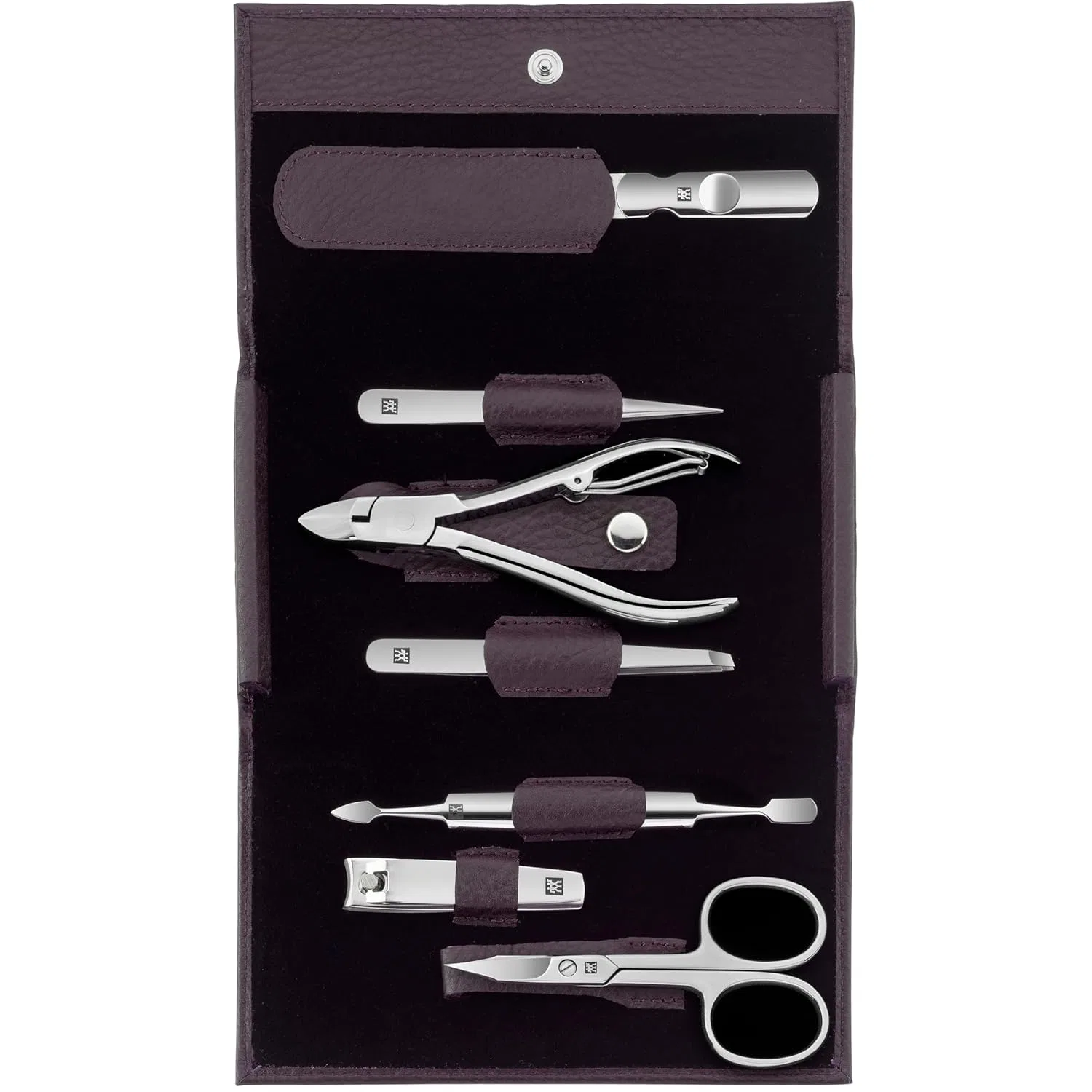 Маникюрный набор Zwilling Classic Inox 7 предметов в кожаном чехле Zwilling
