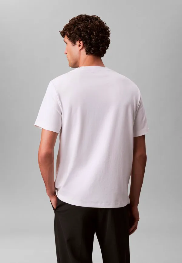 Эластичная нано-футболка, базовая футболка Calvin Klein, Bright White — фото 3