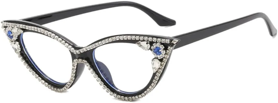 

Солнцезащитные очки «кошачий глаз» для женщин, ретро-очки с градиентным переходом цвета, очки с бриллиантовым блеском, солнцезащитные очки UV400 для мужчин VFDHN, 2