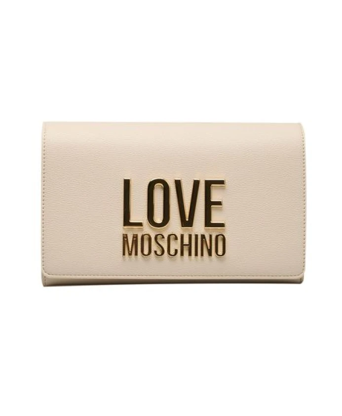 

Шикарная сумка через плечо с логотипом Love Moschino, бежевый