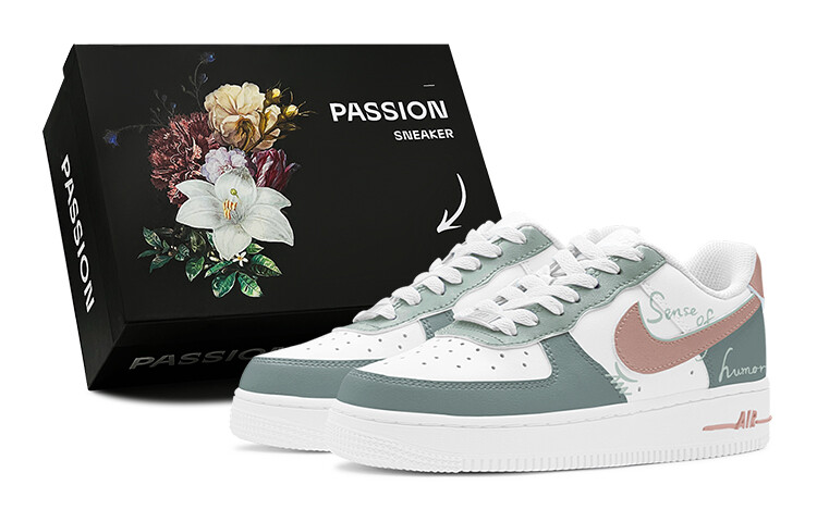 

Мужские кроссовки для скейтбординга Nike Air Force 1, Green