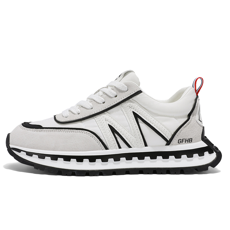 

Износостойкие дышащие низкие кроссовки для детей и подростков Kung Fu partners, белый