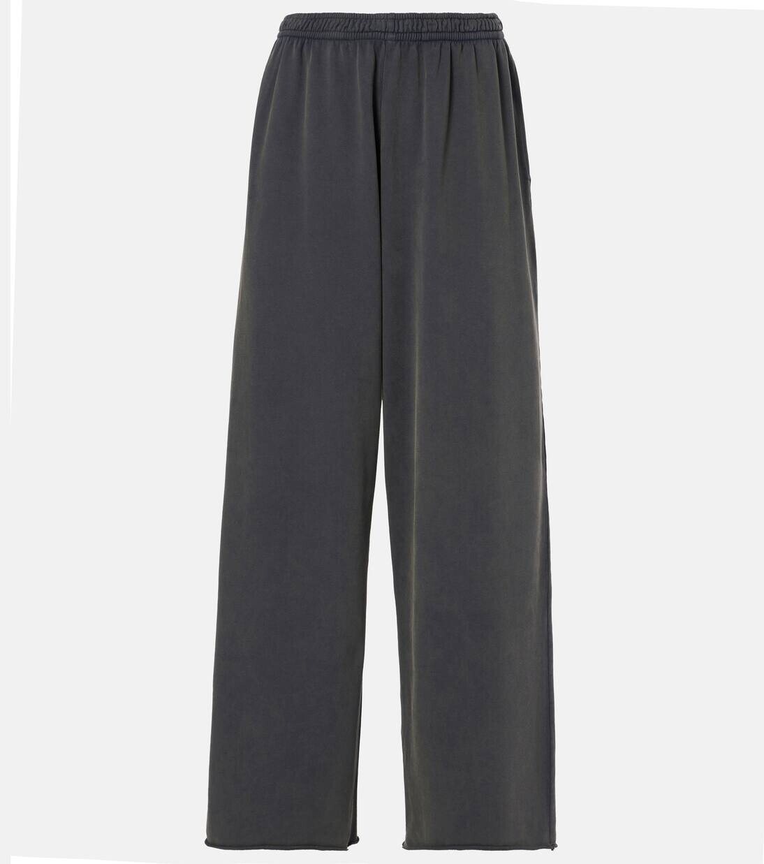 

Спортивные штаны Felin из хлопкового джерси Acne Studios, цвет ocean blue
