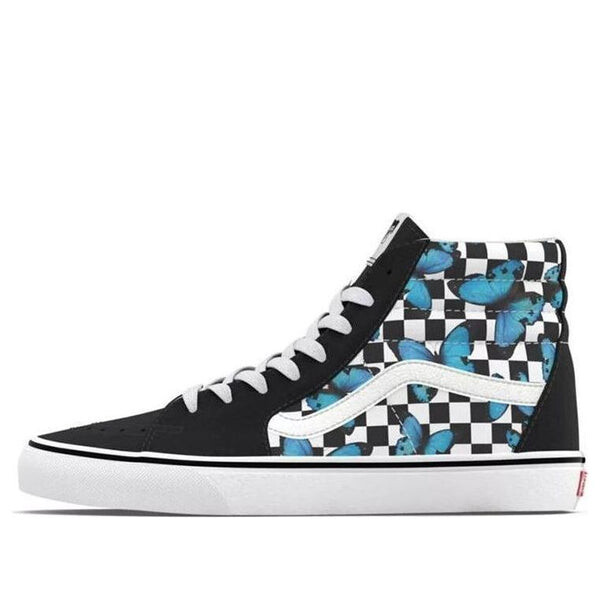 

Кроссовки sk8-hi 'butterfly checkerboard' Vans, черный