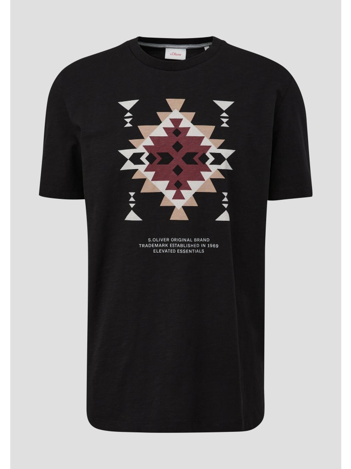 

s.Oliver Футболка 99D1_черного цвета, Черный, s.Oliver Футболка 99D1_черного цвета