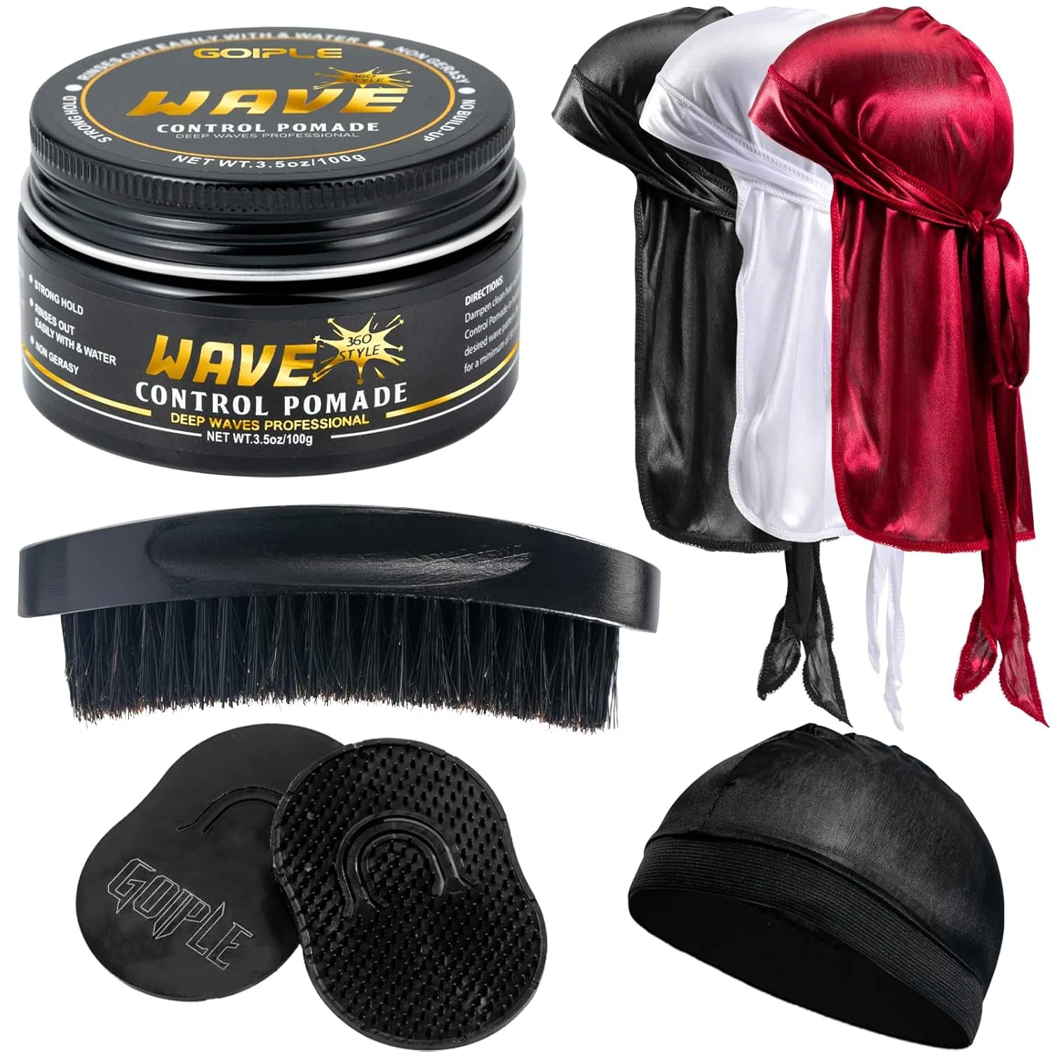 Помада для укладки волос 360 Wave Pomade от Ointment Wozutunt