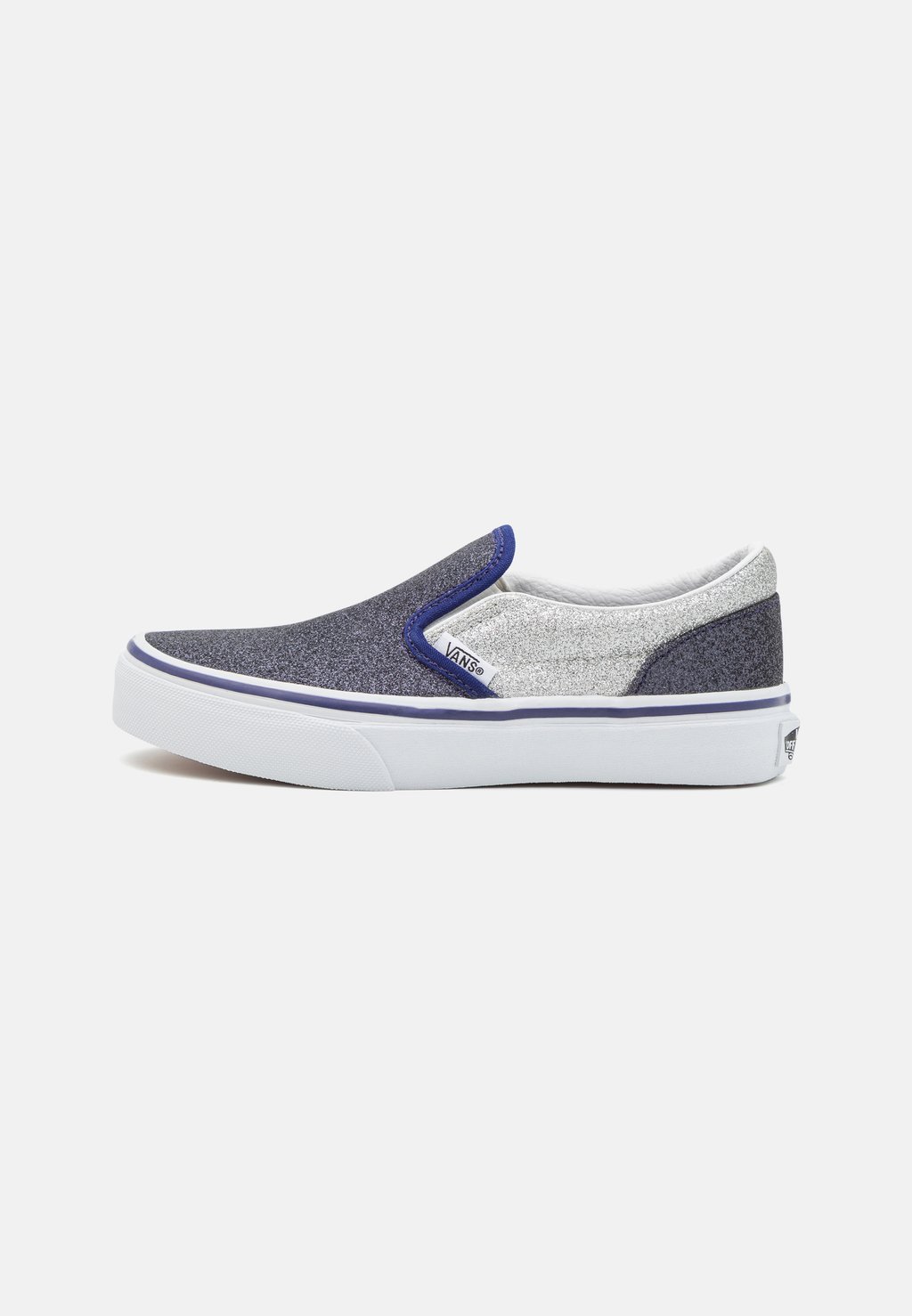 

Слипоны Classic Slipon Unisex Vans, цвет glitter/silver/navy