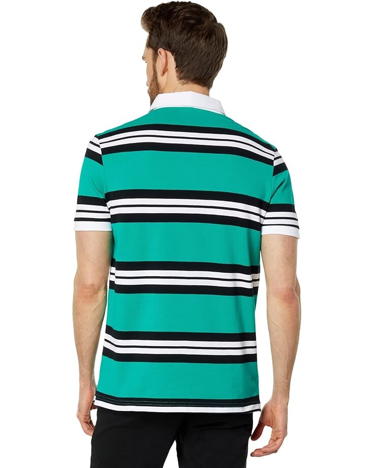 

Поло U.S. POLO ASSN. Medallion Short Sleeve Knit Polo Shirt, цвет Deep Green