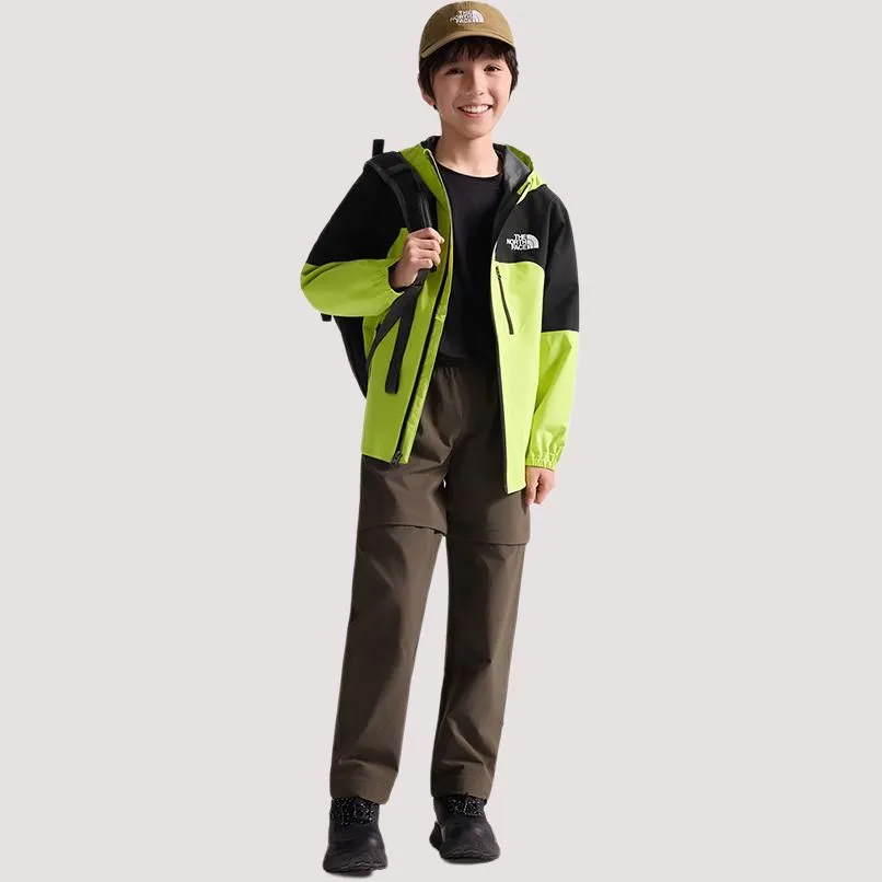 Ветровка детская THE NORTH FACE, 7I2/Cosmic Black/Neon Yellow — фото 3