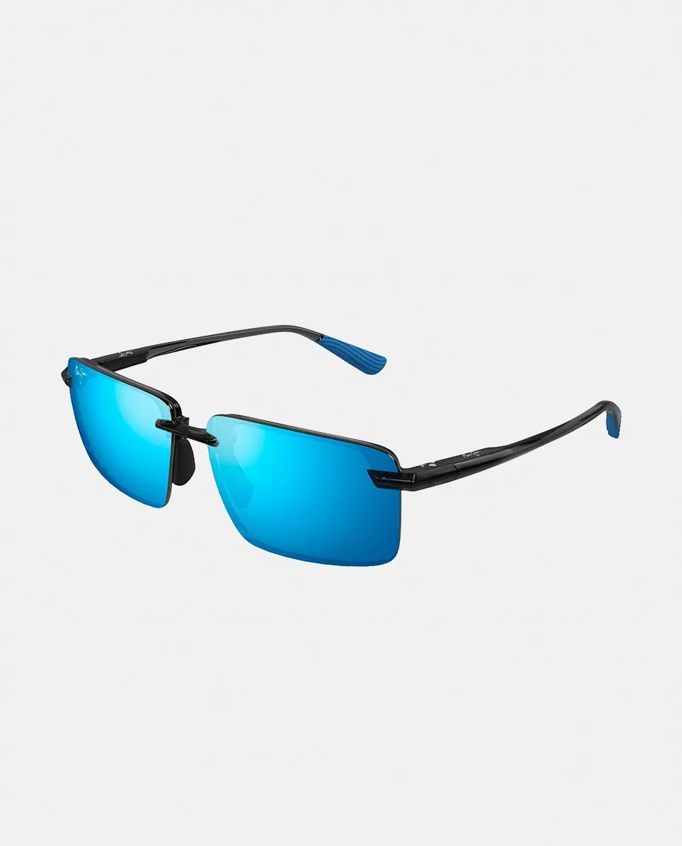 

Прямоугольные мужские солнцезащитные очки MAUI JIM, серый