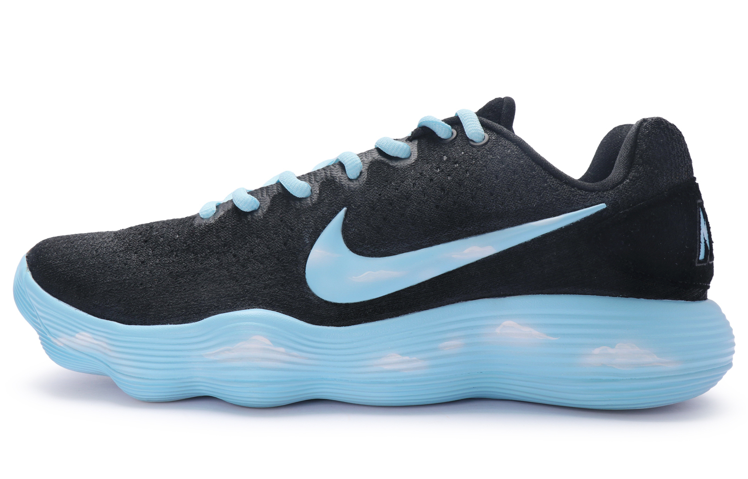 

Nike Гиперданк 2017 баскетбольные кроссовки мужские низкие синие