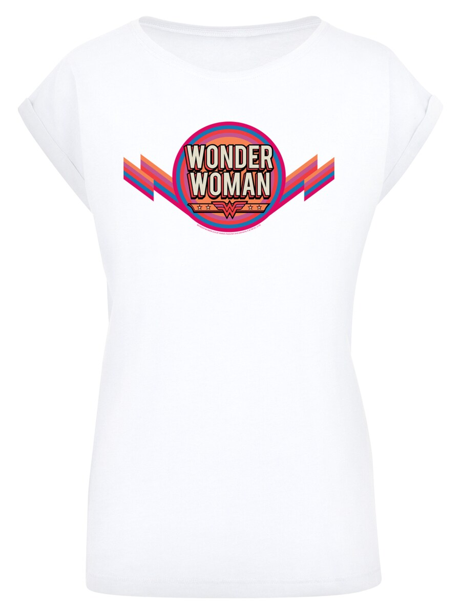 

Рубашка F4NT4STIC DC Comics Wonder Woman Rainbow, белый