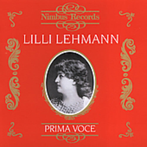 

CD диск Lehmann, Lilli: Prima Voce