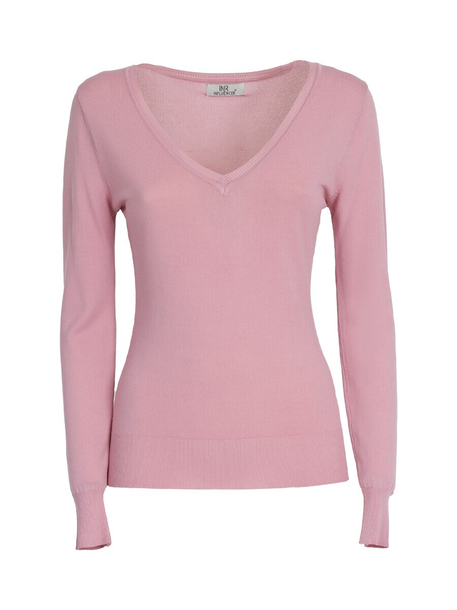 

Тонкий вязаный свитер Influencer Sweater, светло-розовый