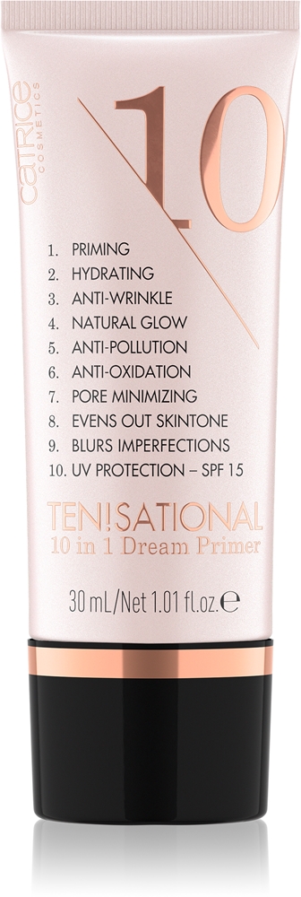 

Ten!Sational база под макияж spf 15 Catrice, atspalvis ten!sational 10 in 1 dream primer 30 мл