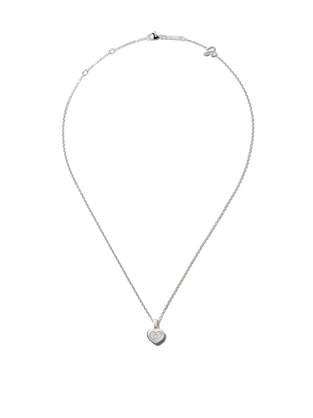 

Колье Happy Diamonds Icons из белого золота с бриллиантом Chopard