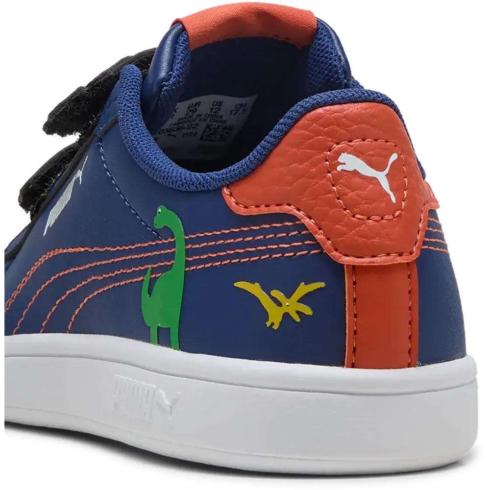 Кроссовки Puma Smash 3.0 Dino V PS, синий — фото 4