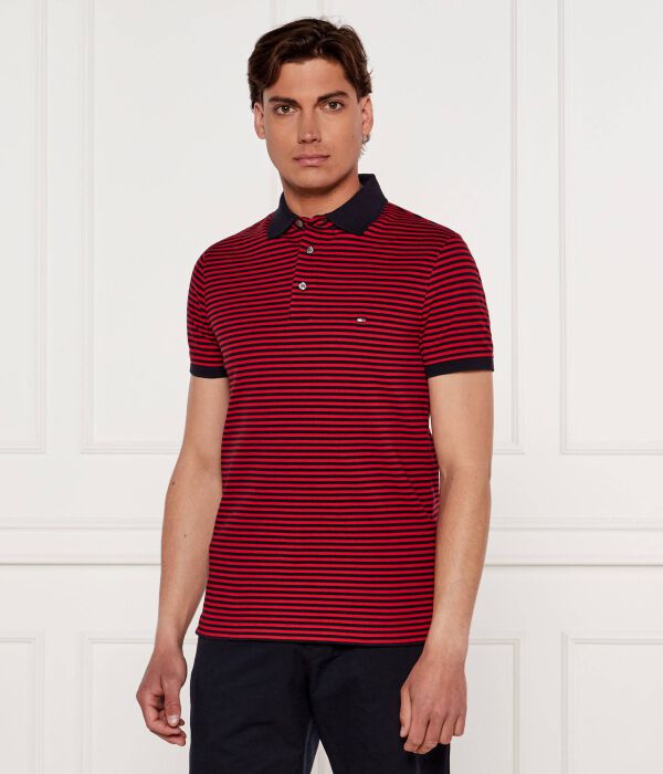 

Рубашка поло Slim fit Tommy Hilfiger, красный