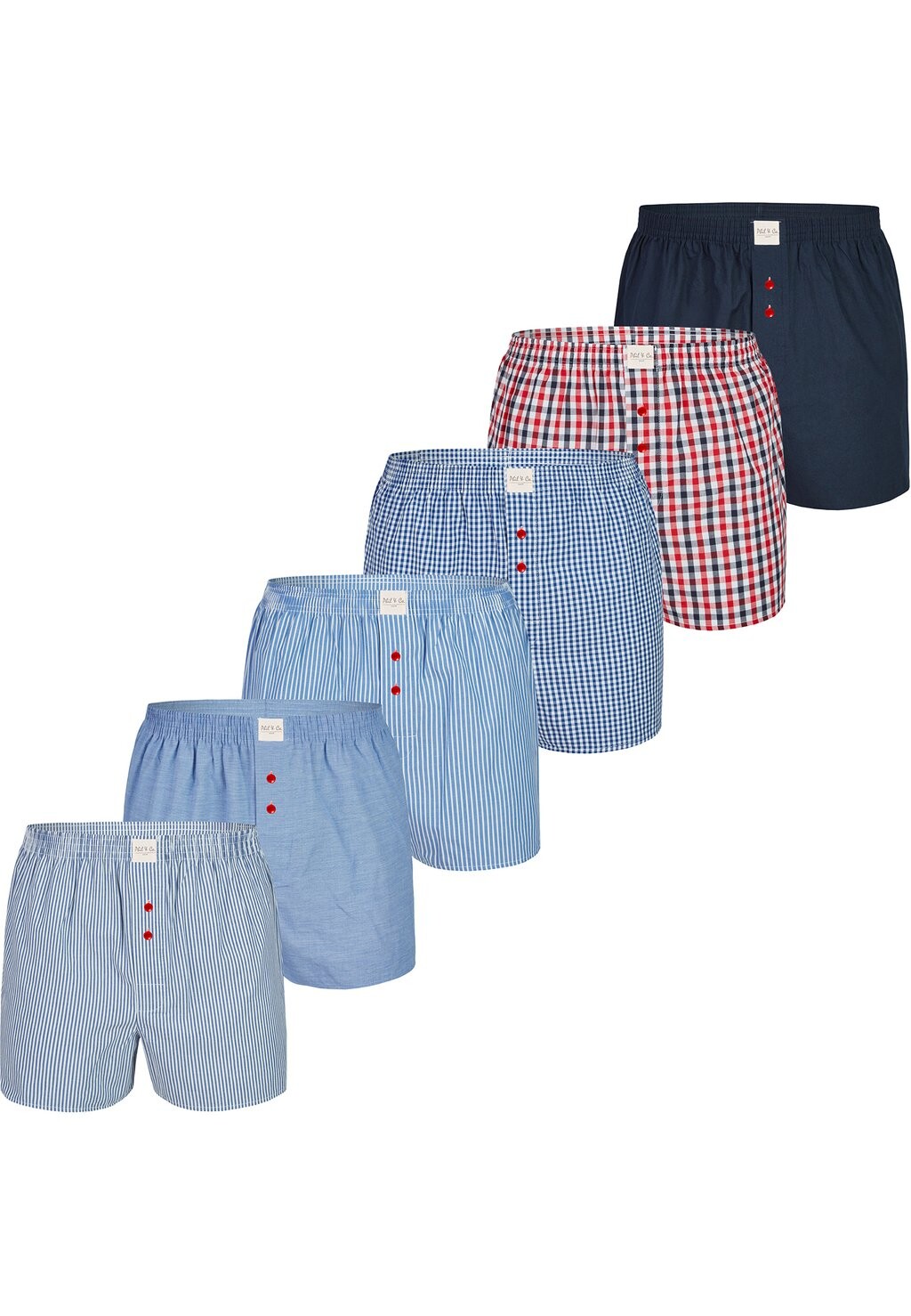 

Боксеры 6-PACK CLASSIC Phil & Co. Berlin, светло-голубой