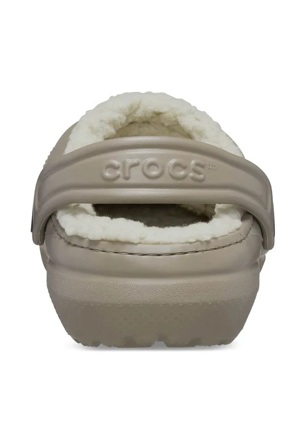Детские классические тапочки-сабо на подкладке Crocs, Mushroom Bone — фото 4