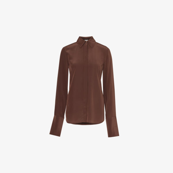 

Рубашка Lelia с закругленным краем Sportmax, цвет cocoa