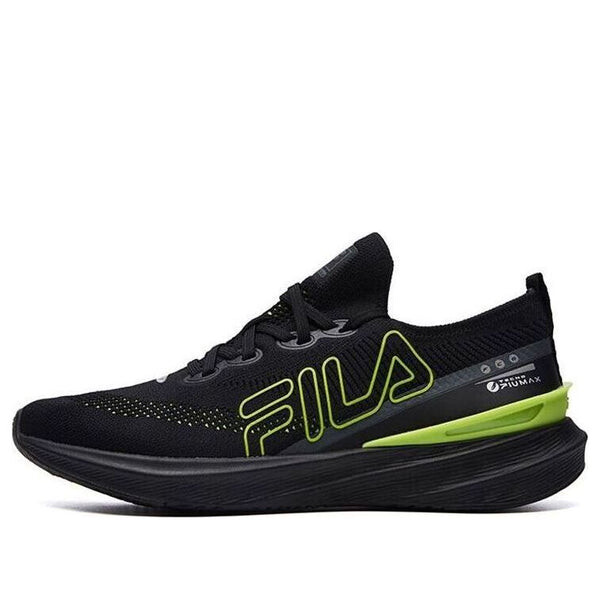 

Кроссовки athletics low top 'black green' Fila, черный
