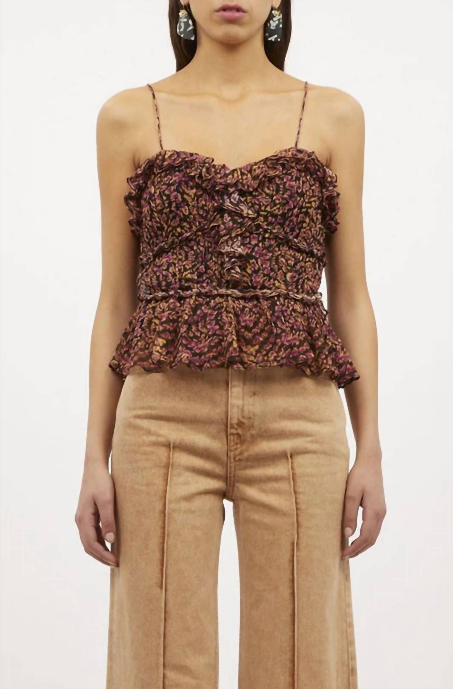 

Della Топ в цвете перидот Ulla Johnson, цвет peridot