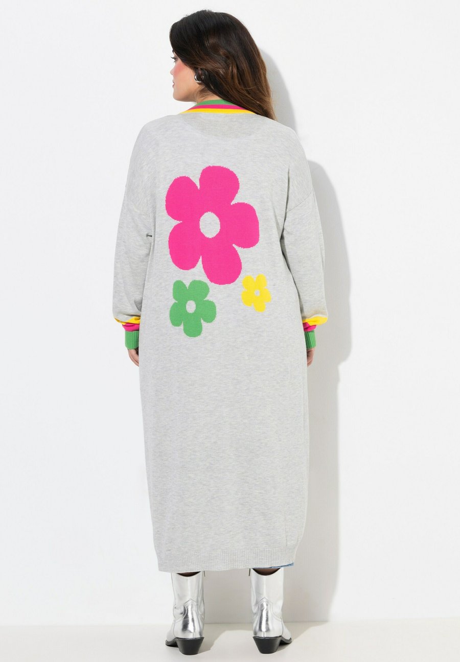 

Кардиган Angel of Style STRAIGHT FIT NEON-BÜNDCHEN, Pale Mottled Grey/Mottled Light Grey