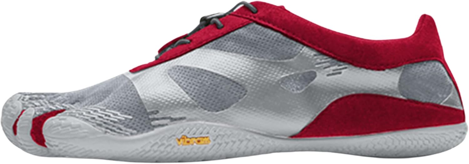 

Мужские кроссовки Vibram FiveFingers KSO EVO, кроссовки для кросс-тренинга для равновесия и стабильности, красный/серый