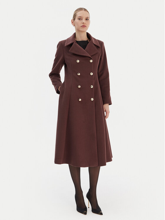 

Демисезонное пальто regular fit CFC0126730003 Rinascimento, коричневый