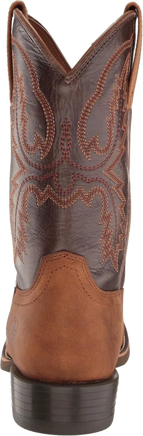 Мужские вестерн-бутсы ARIAT Sport Stratten, коричневый — фото 2