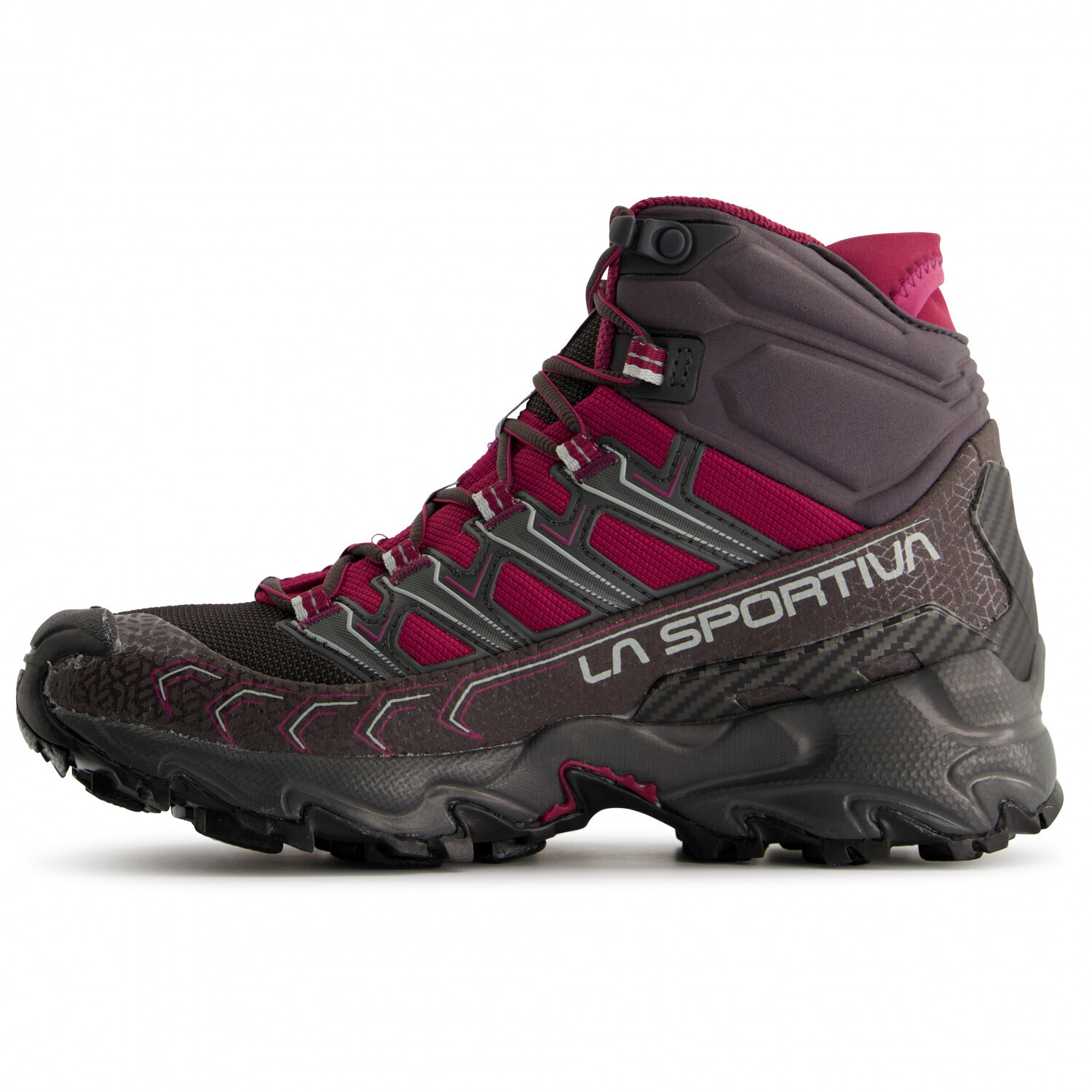 Ботинки для прогулки La Sportiva Women's Ultra Raptor II Mid GTX, цвет Carbon/Topaz — фото 4