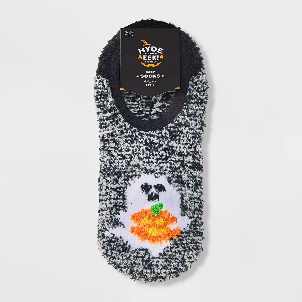 

Женские носки Ghost Pumpkin Halloween Cozy Liner с захватами - Hyde & EEK! Boutique