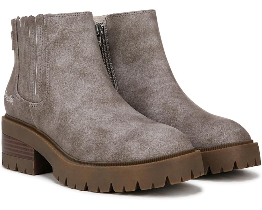 

Ботинки Blowfish Malibu Joy Booties, цвет Grey Faux Nubuck
