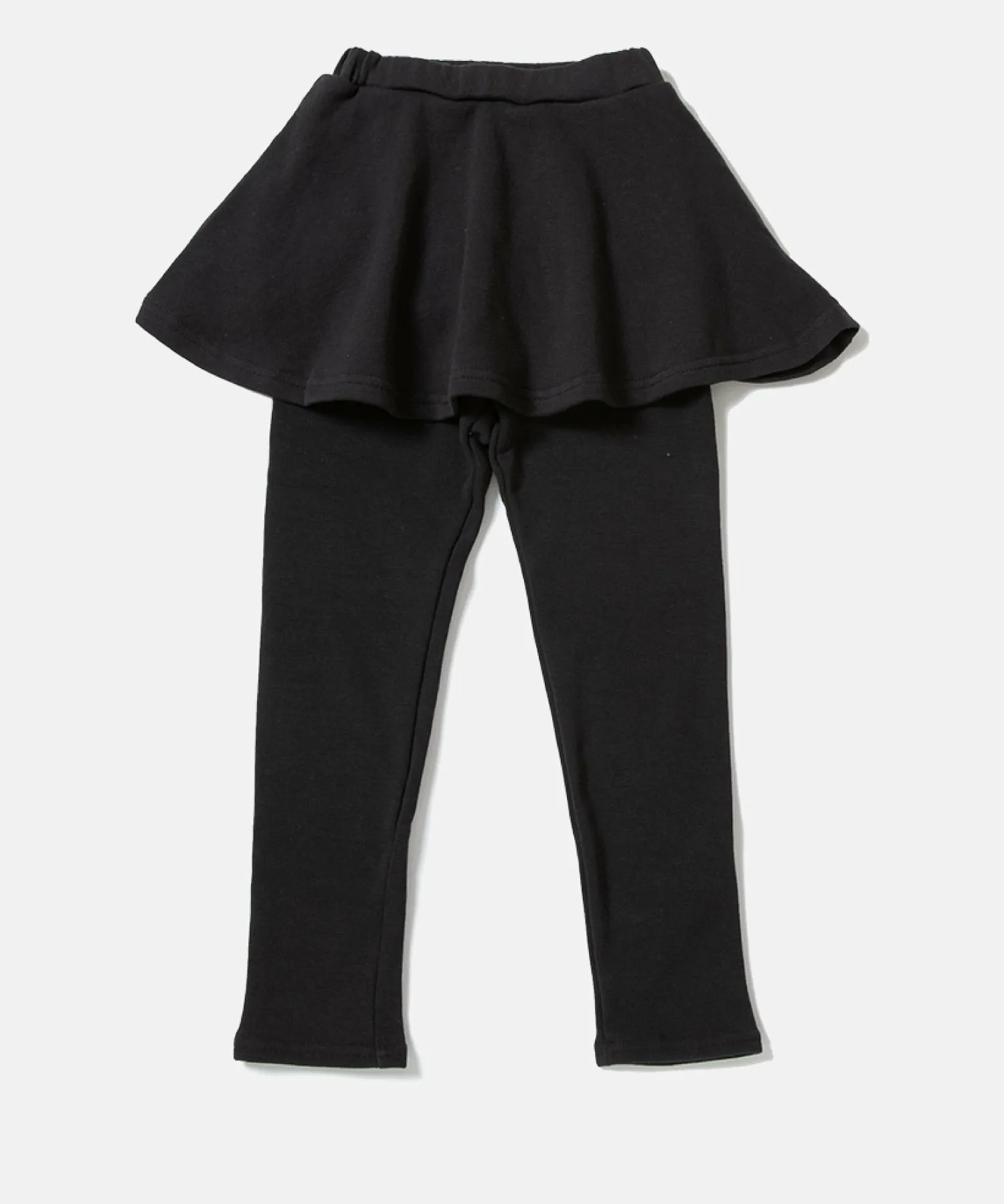 Шорты-юбки на флисовой подкладке Ever Closet, цвет Black — фото 3
