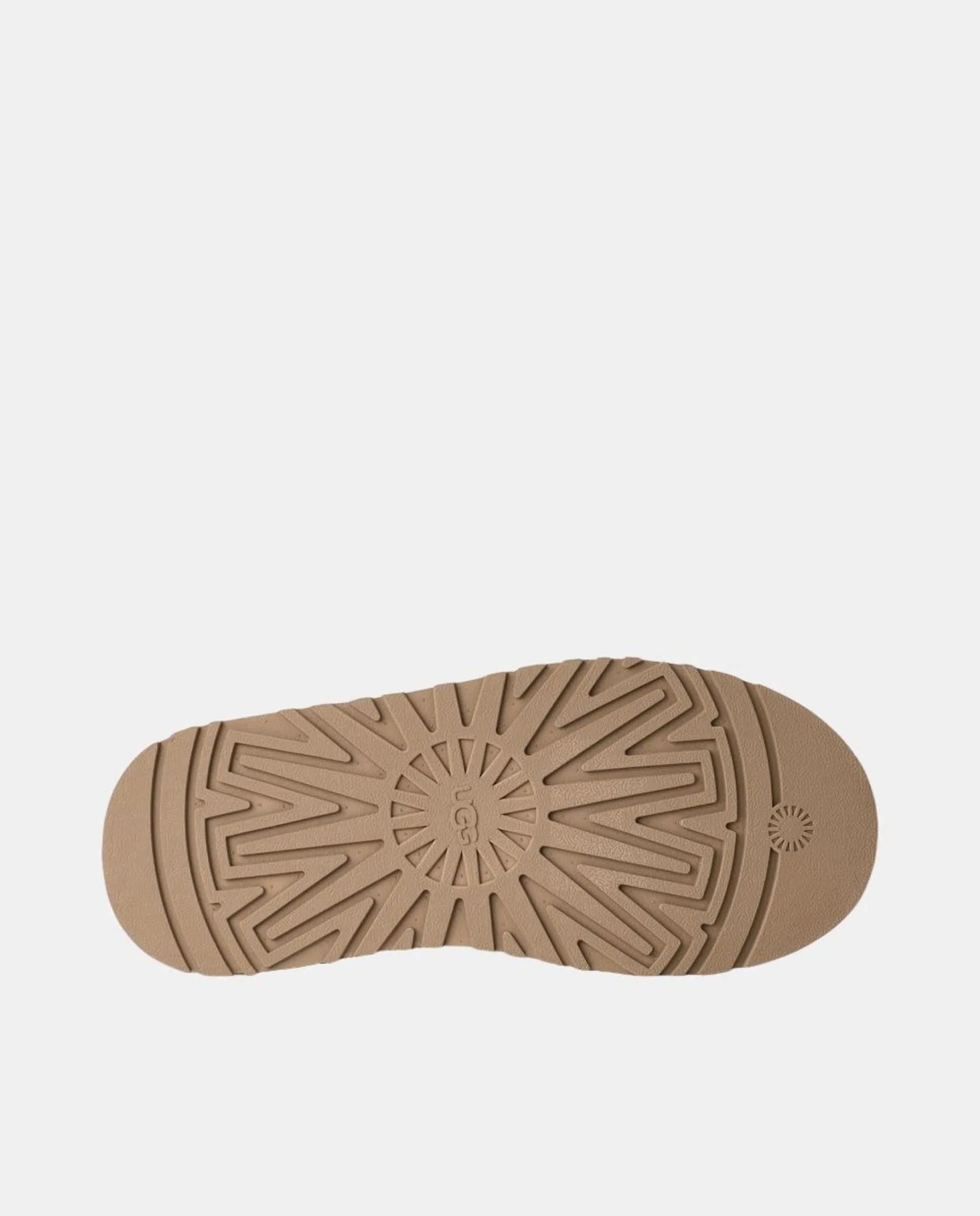 Женский сабо TAZZ II из кожи с меховой подкладкой Ugg, бежевый — фото 3