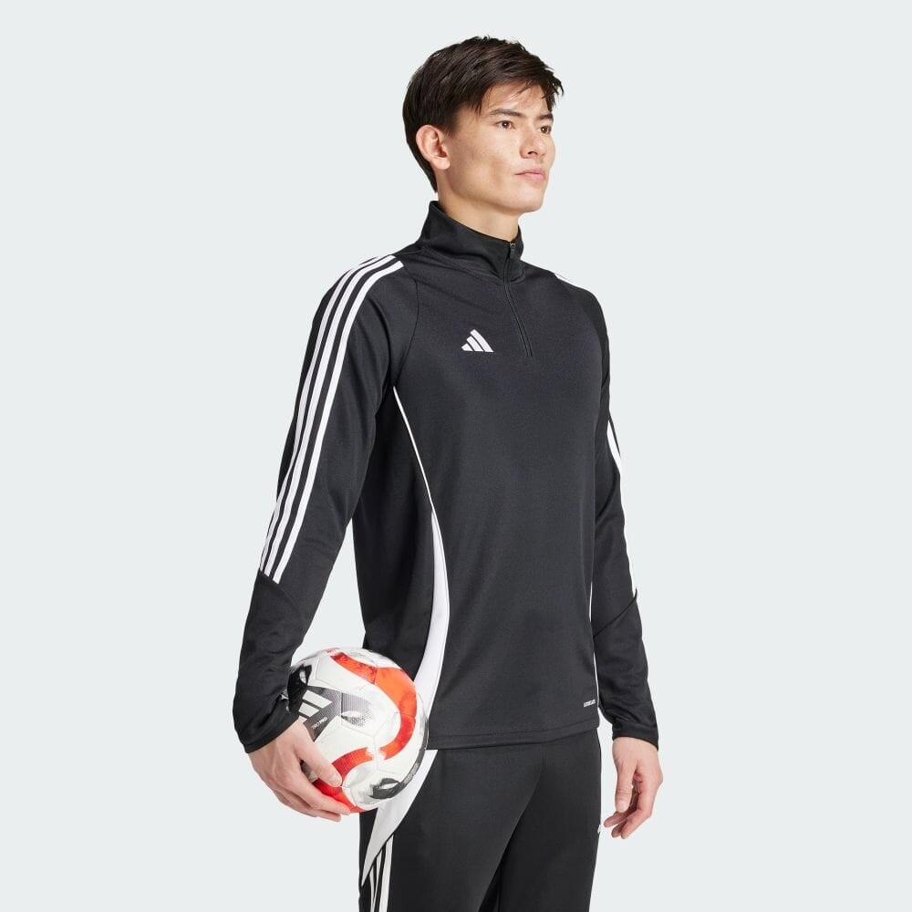 Джерси Adidas Tiro 24 training top, цвет Black/White — фото 3