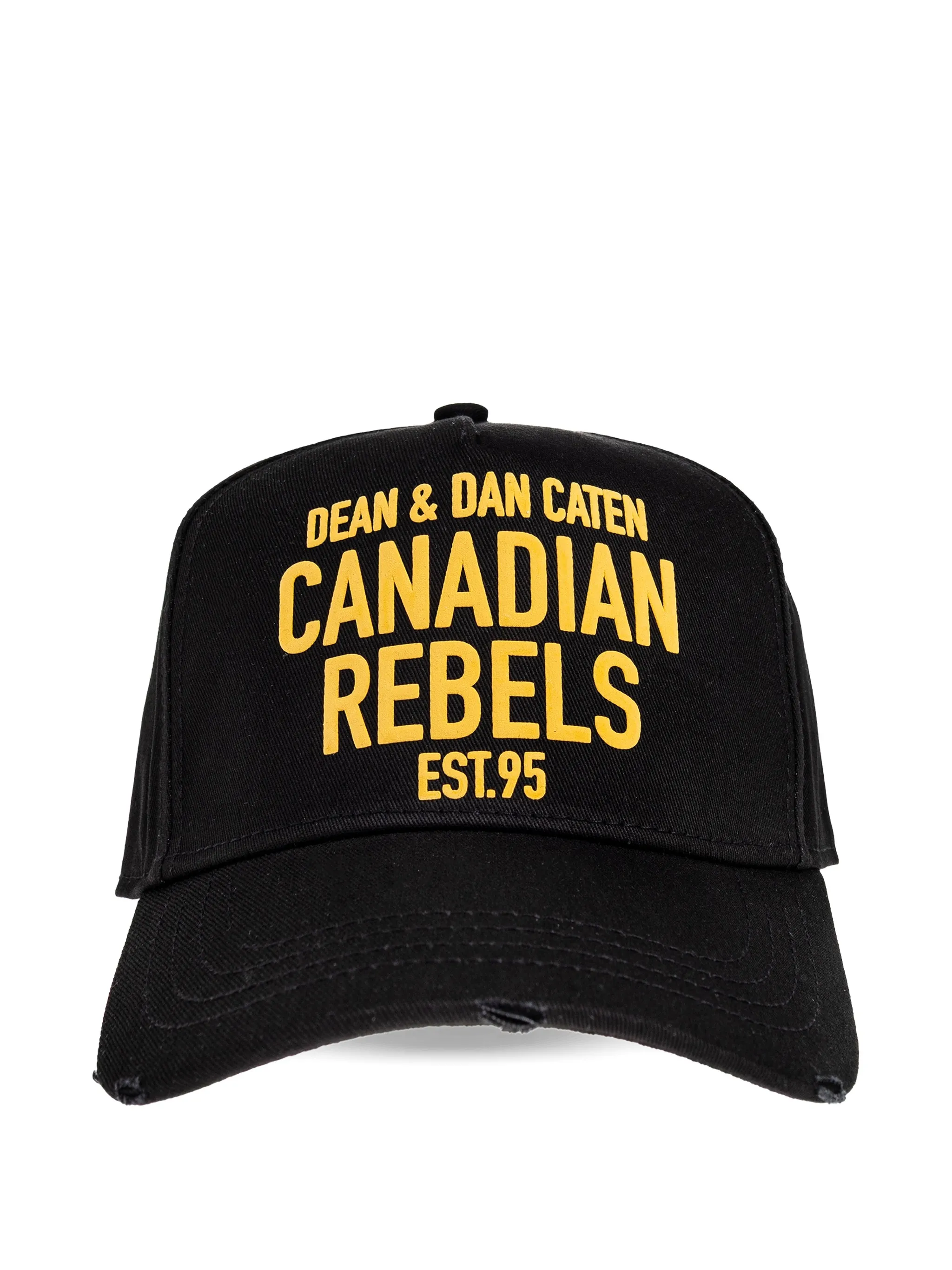 

Бейсболка с потертым принтом Dsquared2, черный