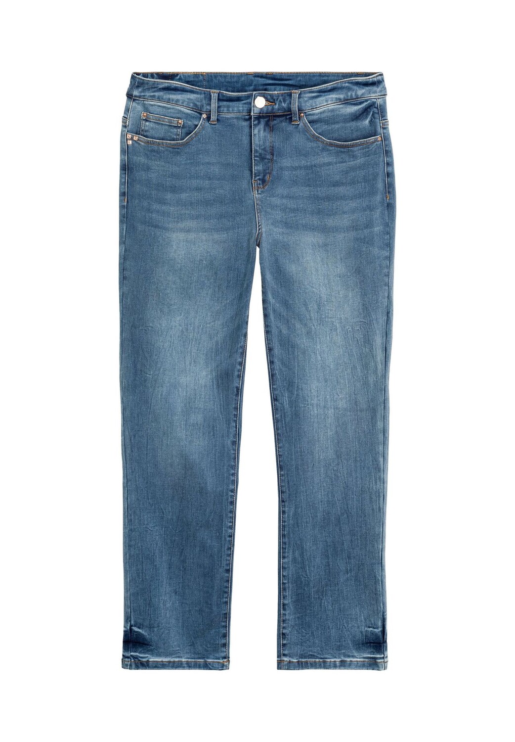 

Прямые джинсы стрейч с бодиформирующим эффектом Sheego, цвет Blue Denim