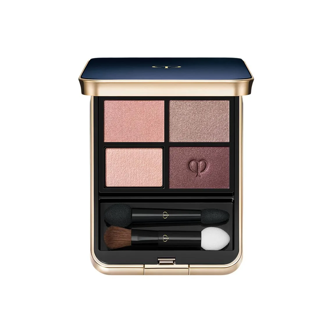 Clé De Peau Beauté Палетка теней для век Light Illusion Shimmer с 4 оттенками для легкого контурирования, #01