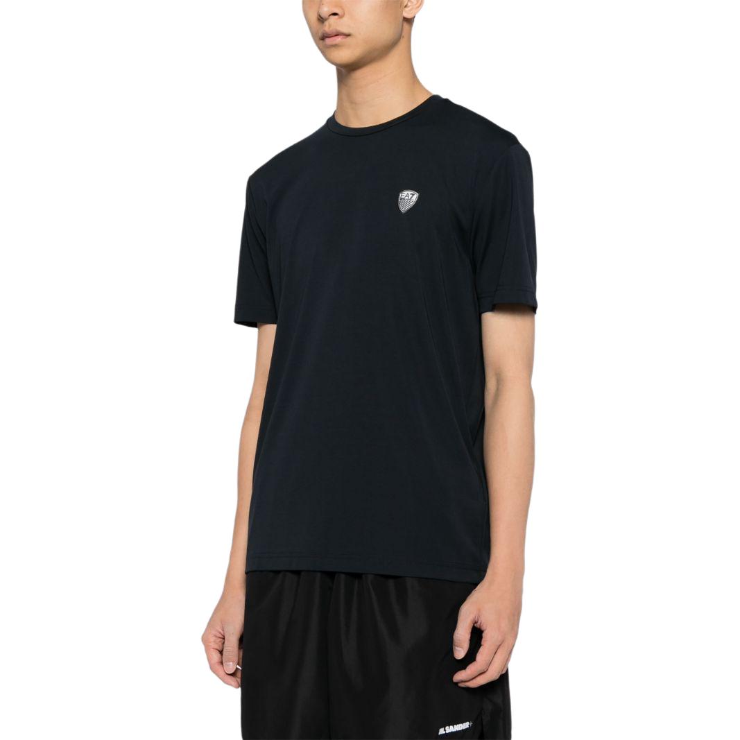 Футболка Ea7 Core Shield Crewneck EMPORIO ARMANI, черный — фото 3