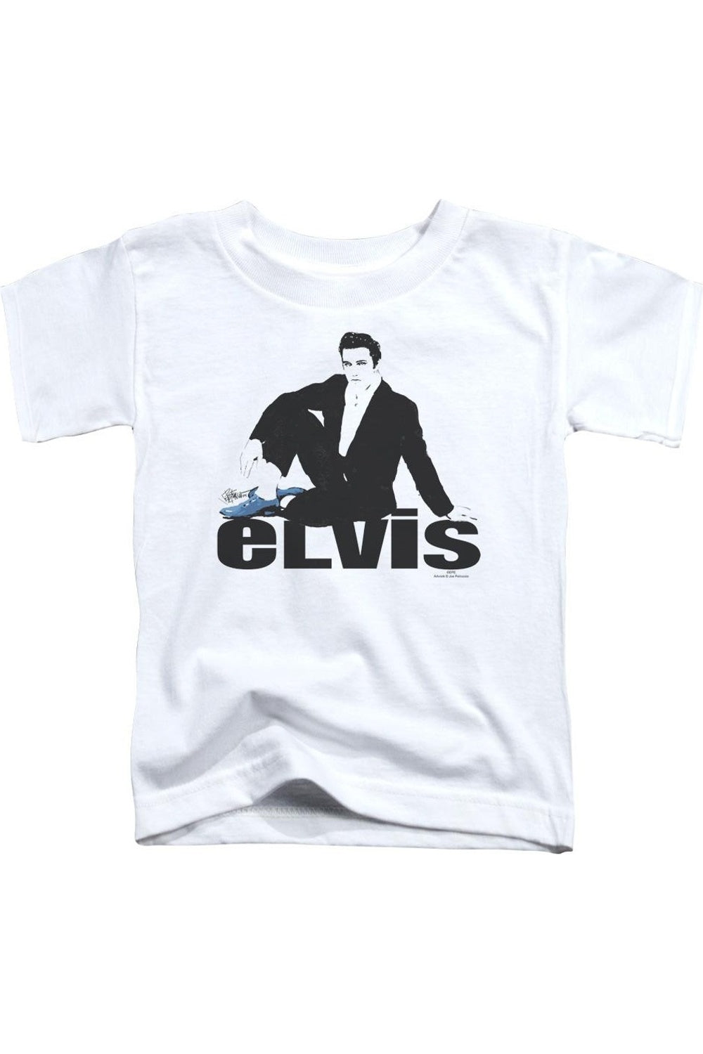 

Футболка с коротким рукавом Elvis Presley Blue Suede для детей Gildan