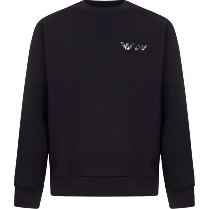 

Свитшот мужской темно-синий EMPORIO ARMANI