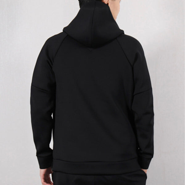 Куртка Air Jordan Athleisure Casual Sports Hooded Jacket Black, черный — фото 4