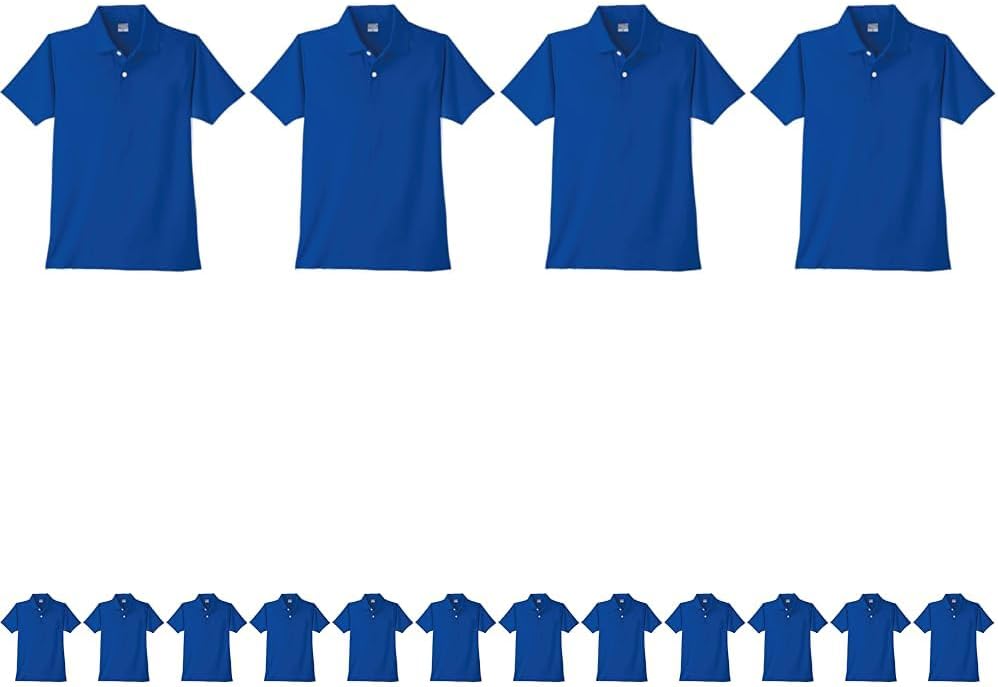 

Мужская летняя поло-рубашка Oguraya с коротким рукавом из быстросохнущей сетчатой ткани (без карманов) Kokuraya, синий