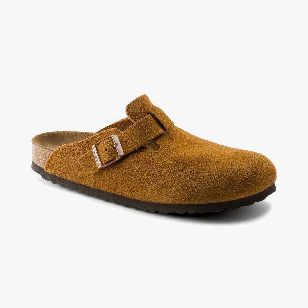 Мужские блуферы Boston SFB Leve цвета норки от Birkenstock