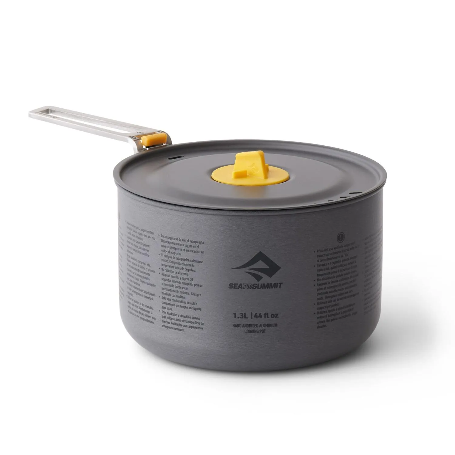 

Сверхлёгкий котелок Frontier 1.3 л Sea to Summit, Hard Anodised Grey