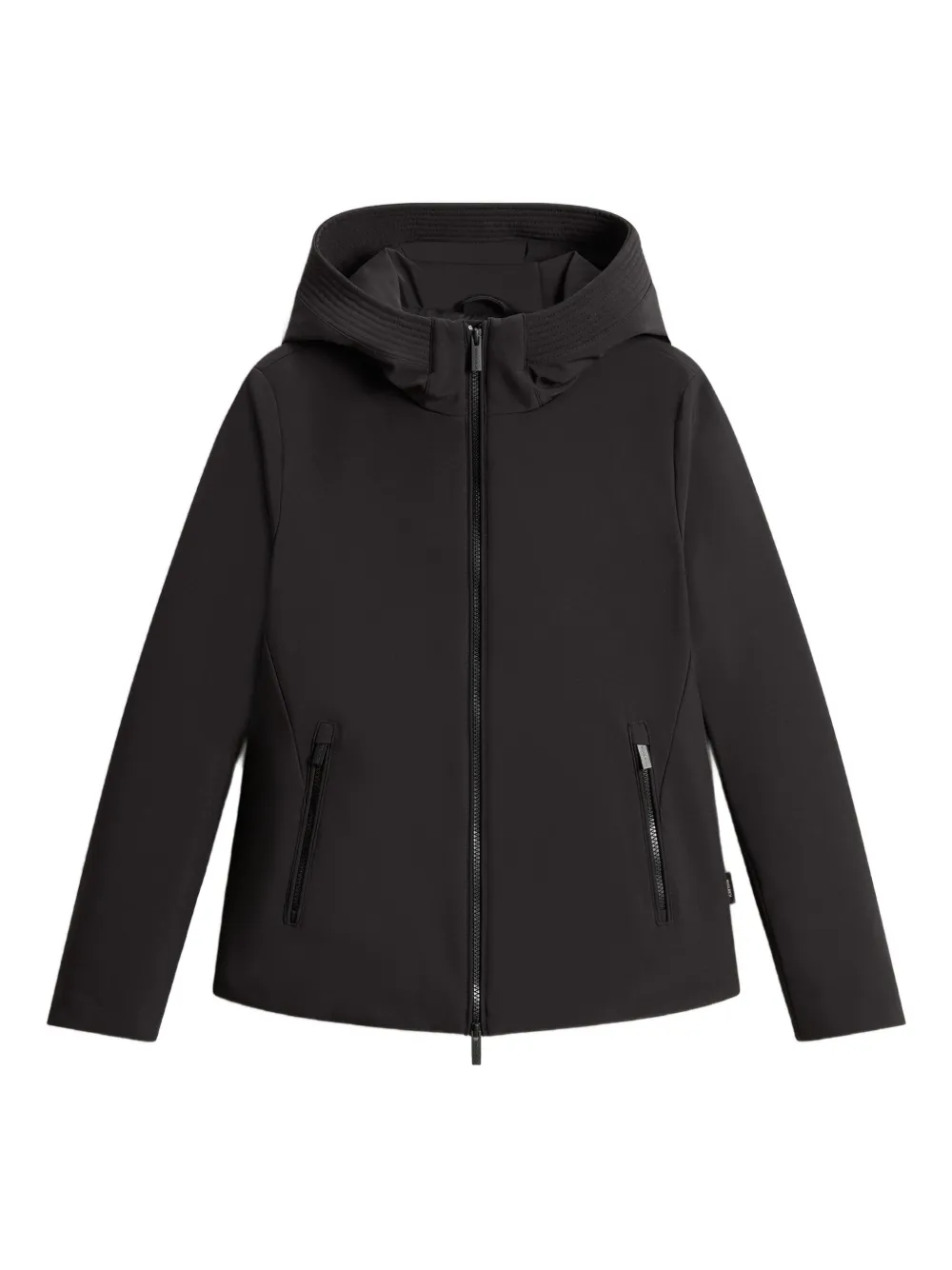 

Парка-пуховик с капюшоном WOOLRICH, черный