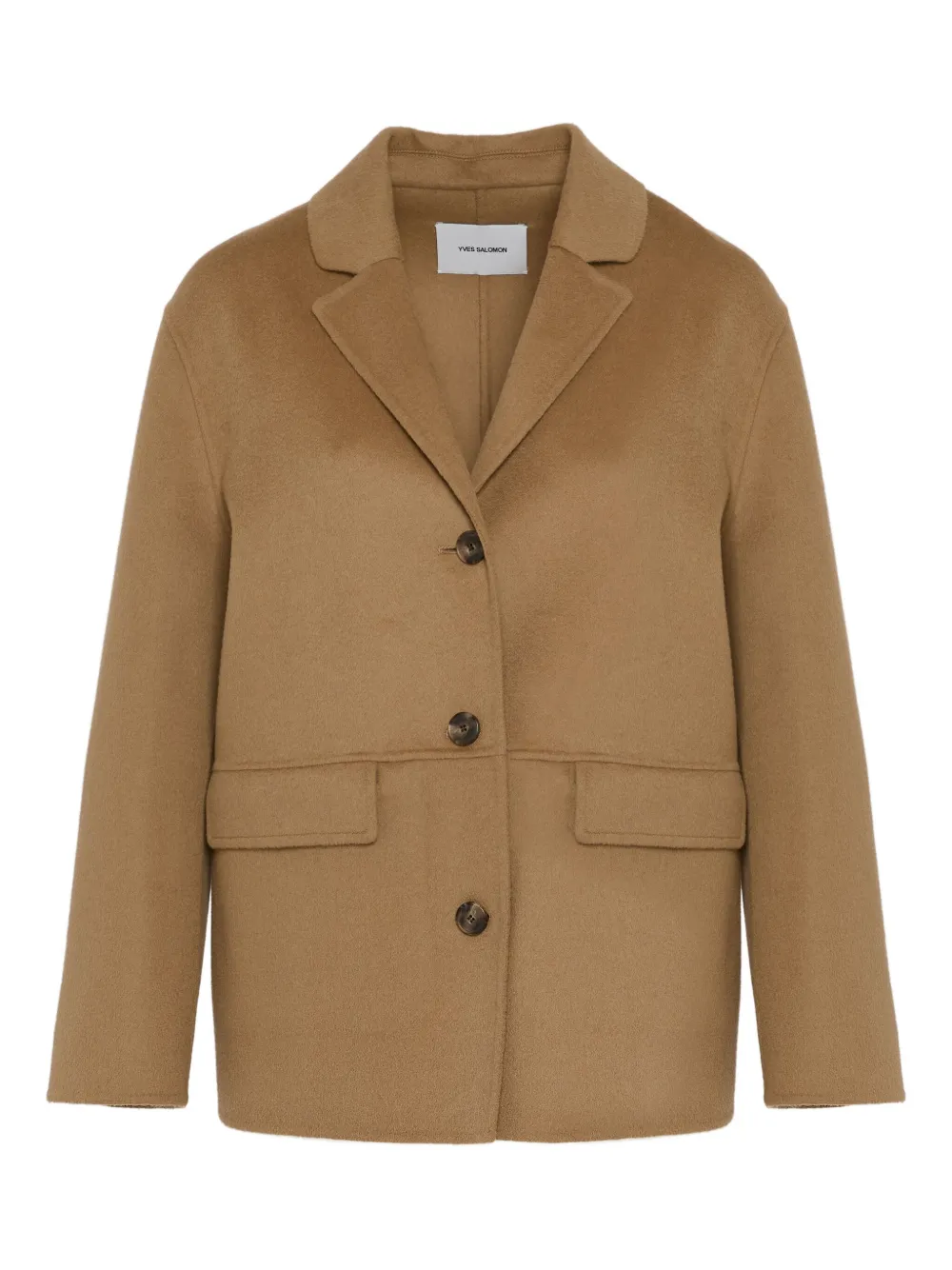 

Пиджак на пуговицах YVES SALOMON, коричневый