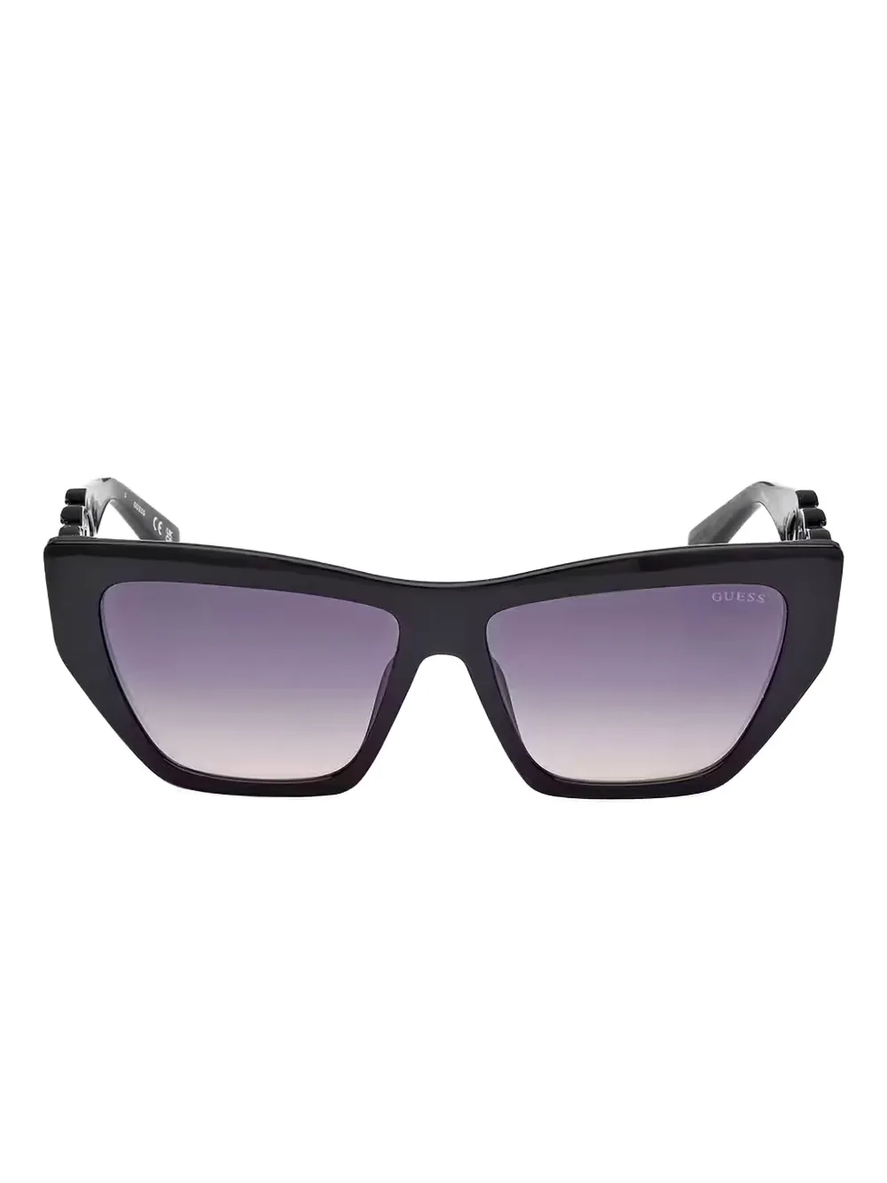 

Солнцезащитные очки в оправе 'кошачий глаз' GUESS EYEWEAR, черный